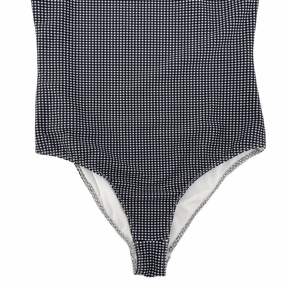 Frame Denim Knot One Piece Asymmetrical Swimsuit - Picture 5 of 10